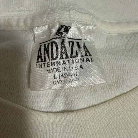 Vintage 90s Alice in Wonderland Queen of Hearts Tennis Movie Art T-Shirt - Picture 3 of 7